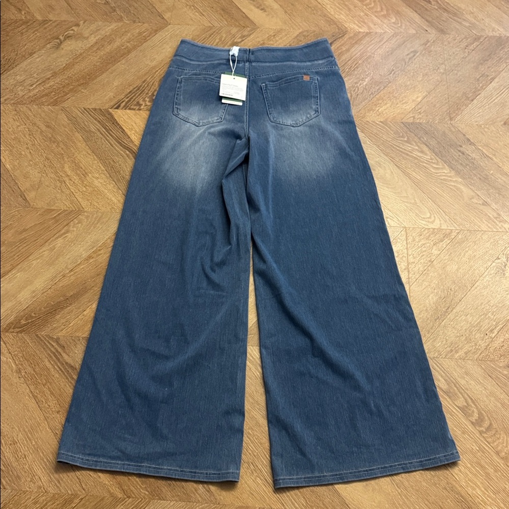 Halara Flex™ High Waisted Tummy Control Wide Leg Casual Jeans with Pockets - Picture 7 of 11